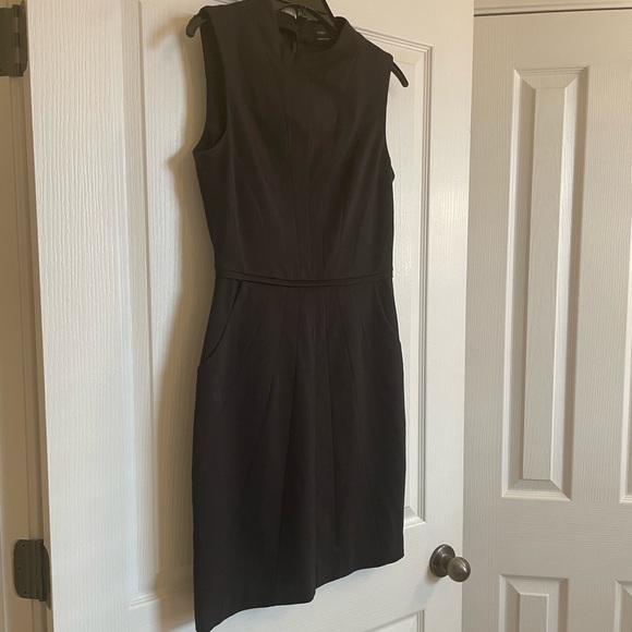 Max and Cleo Black Sleeveless Dress with Pockets - Picture 6 of 11